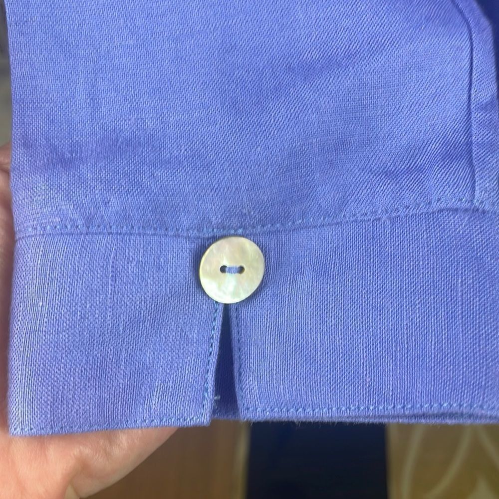 Soft Surroundingslinen Blend Button Front Flexibl… - image 6